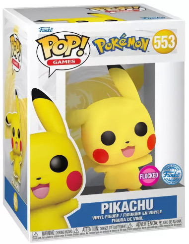 FUNKO POP! Pokémon Pikachu Flocked...