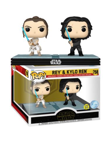 FUNKO POP! Star Wars Rey & Kylo Ren...