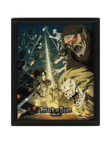 Cuadro 3D Lenticular Ataque a los...