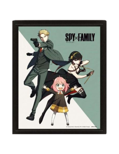 Cuadro 3D Lenticular Spy x Family...