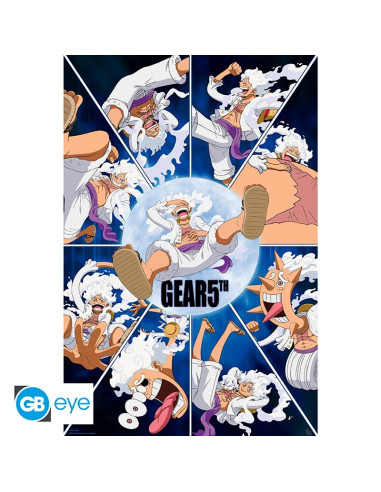 Póster One Piece Luffy Gear 5 GB Eye