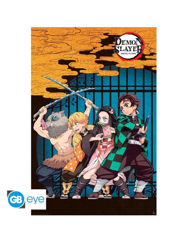 Póster Demon Slayer Grupo GB Eye