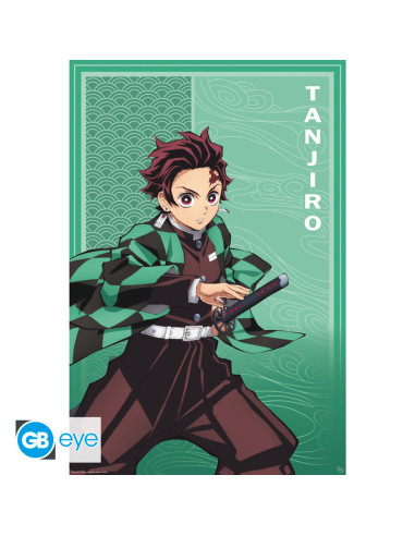 Póster Demon Slayer Tanjiro Kamado GB...