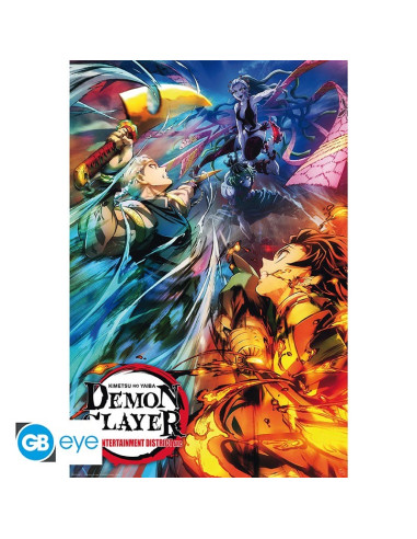 Póster Demon Slayer Distrito del...