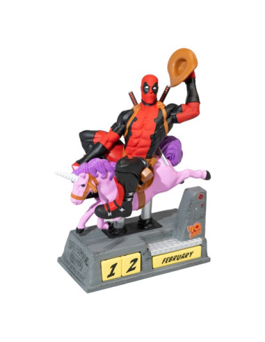 CALENDARIO PERPETUO 3D MARVEL DEADPOOL