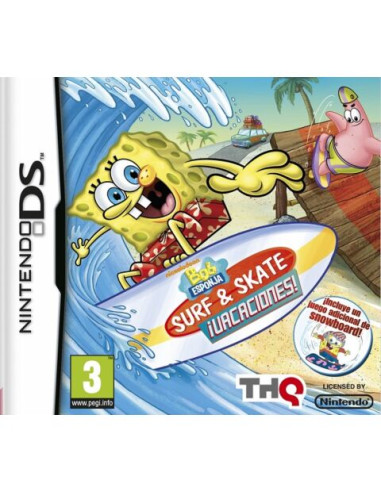 Bob Esponja Surf & Skate ¡Vacaciones!...