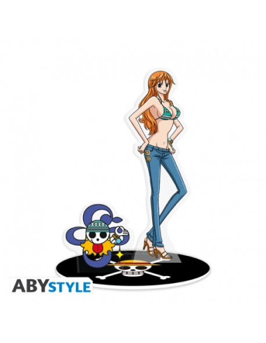 Figura One Piece Nami Acrílico 11cm...