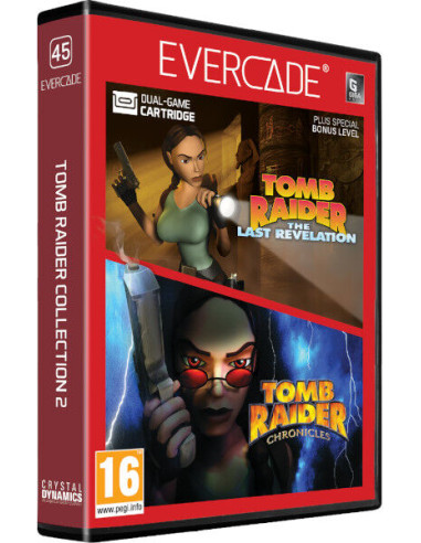 Cartucho Evercade Tomb Raider...