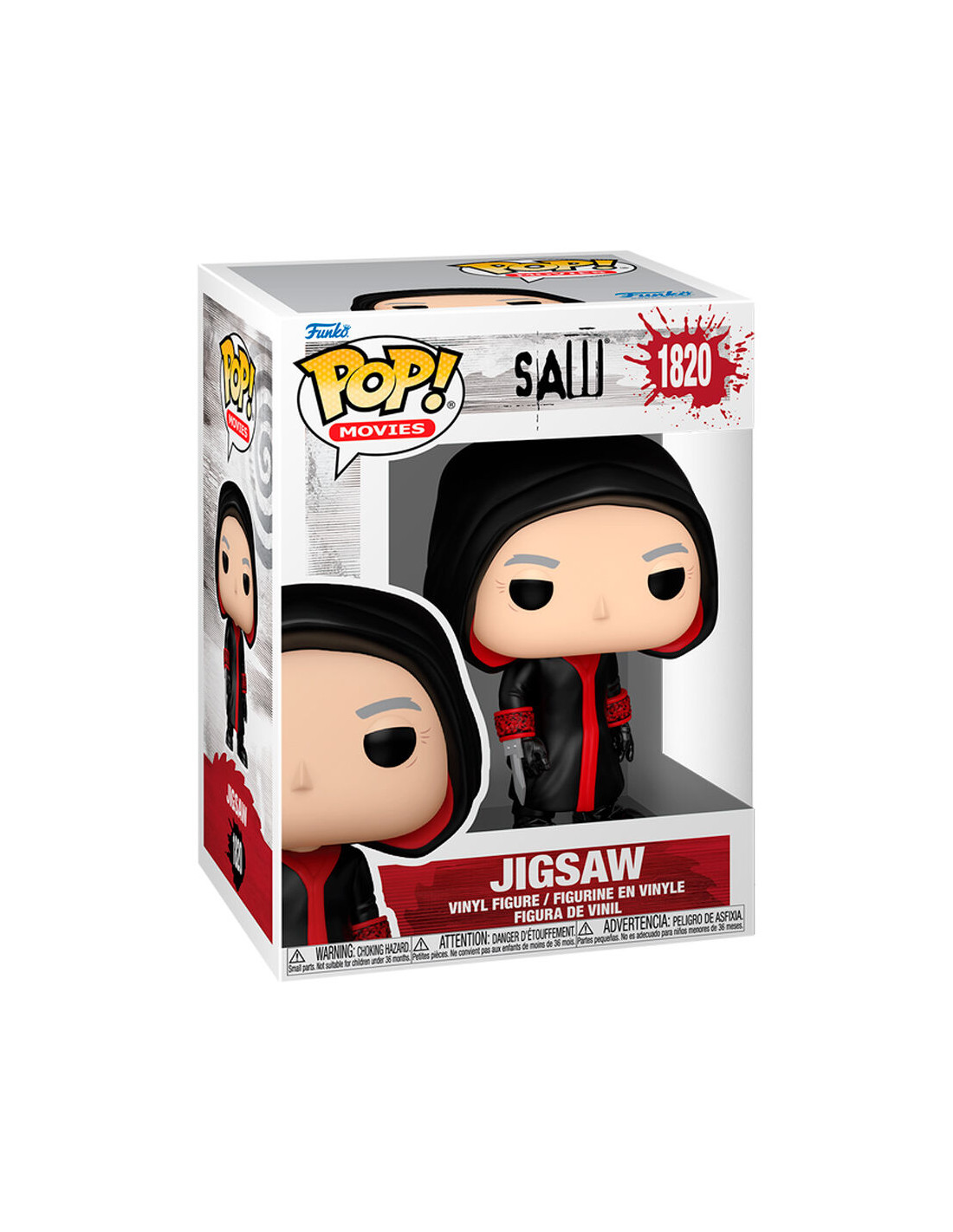 Funko POP - SAW - #1820 Jigsaw CHASE Edition