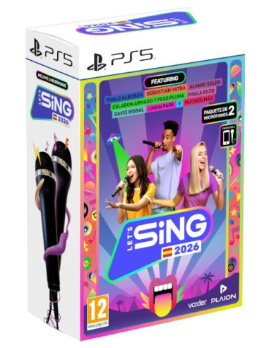 Let's Sing 2026 + 2 Micros (PS5)