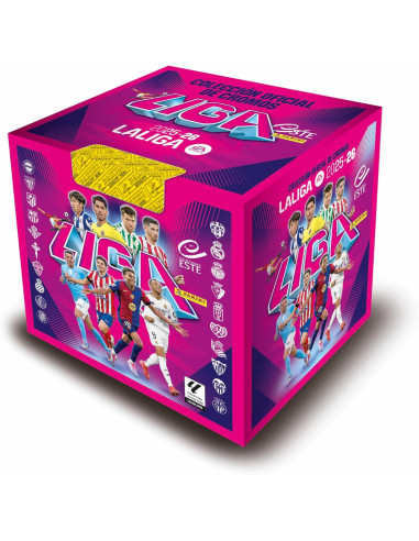 Caja 50 Sobres Panini La Liga 2025/26