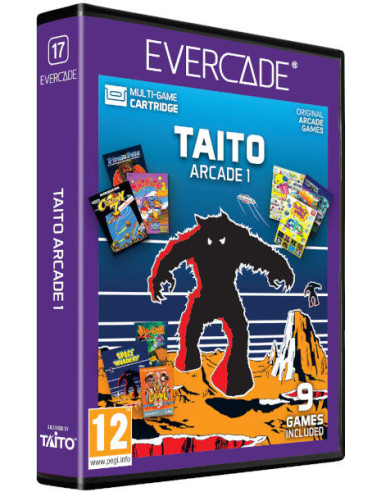Cartucho Evercade TAITO Arcade 1