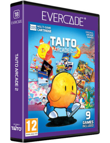 Cartucho Evercade TAITO Arcade 2