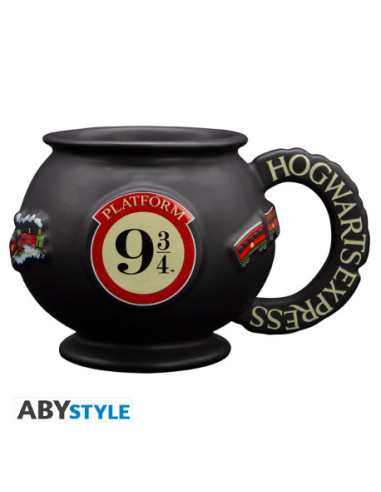 Taza 3D Harry Potter Andén 9 3/4...
