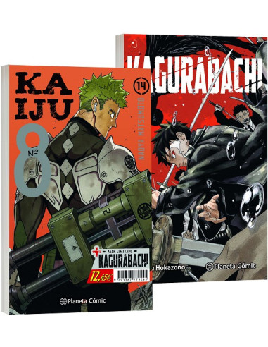 Kaiju 8 nº 14 + Kagurabachi nº 01...
