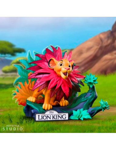 Figura Disney El Rey Leon Simba 10cm...