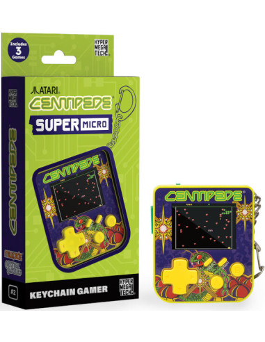 Super Micro ATARI Centipede Keychain...