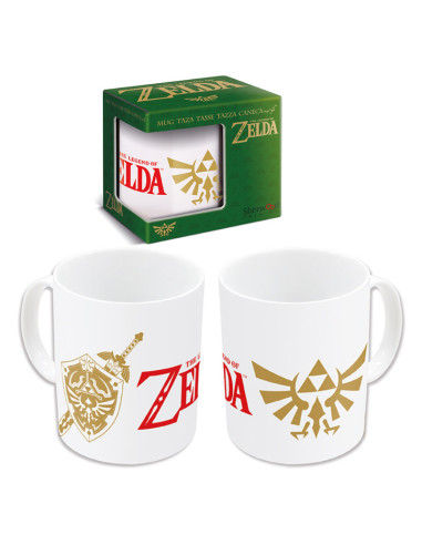Taza The Legend of Zelda Blanca 2...