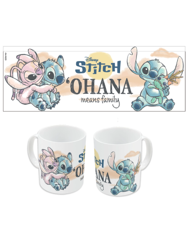 Taza Disney Lilo & Stitch Ohana Means...