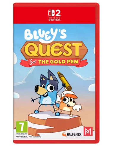 Bluey's Quest for the Gold Pen...