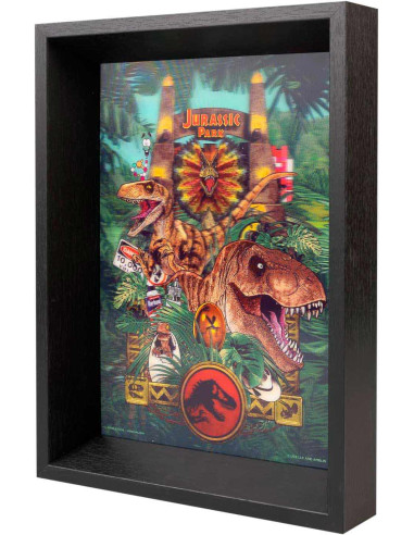 Cuadro 3D Lenticular Jurassic Park