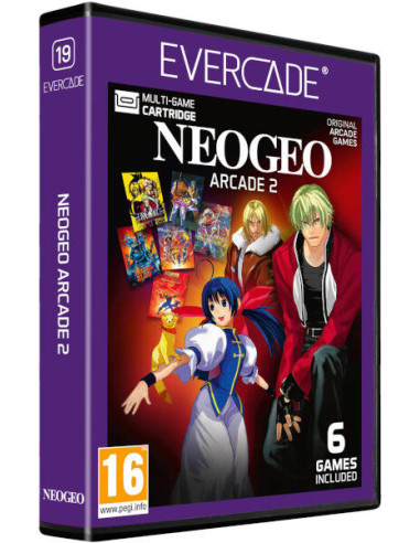 Cartucho Evercade NEOGEO Arcade 2