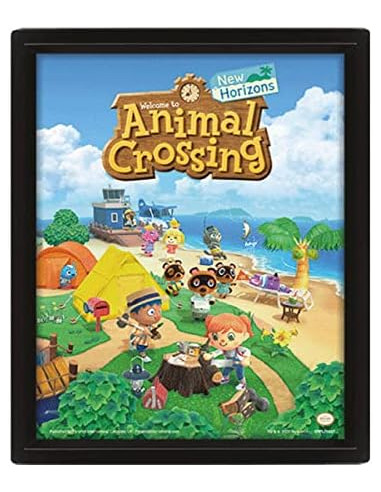 Cuadro 3D Lenticular Animal Crossing...