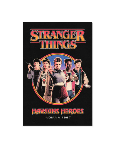 Póster Stranger Things T5 1 Hawkins...
