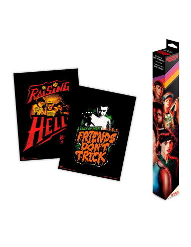 Set 2 Mini Póster Stranger Things