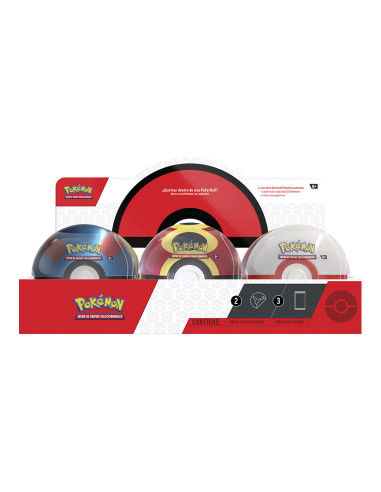 Pokémon TCG Pokéball 3 Sobres +...