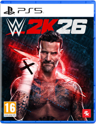Portada del videojuego WWE 2K 26 para PS5