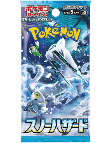 Pokémon TCG Sobre Pokémon SV2P Snow...