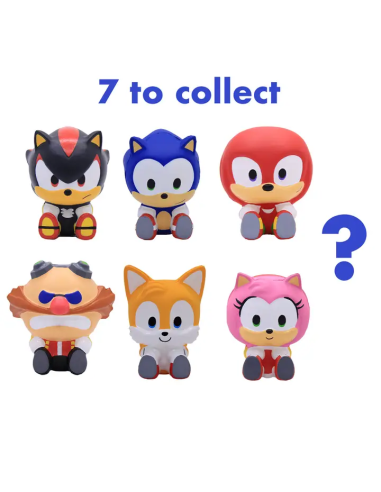 Muñeco SquishMe Antiestrés Sonic The...