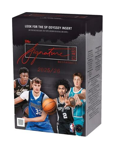 Topps NBA Signatures Value Box