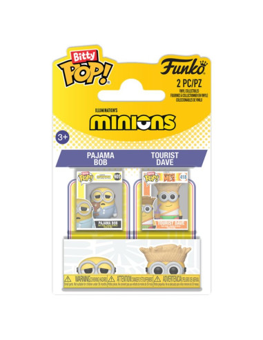 FUNKO Bitty POP! Minions Bob Y Dave...