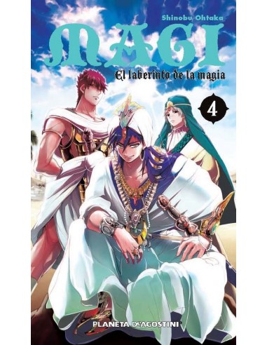 Magi El laberinto de la magia Nº4