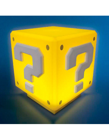 Lámpara Super Mario Question Block...