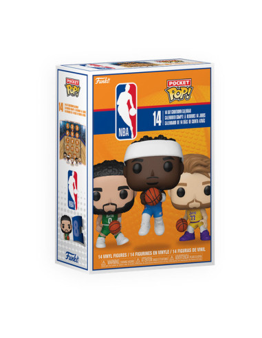 Calendario Adviento Pocket Pop NBA