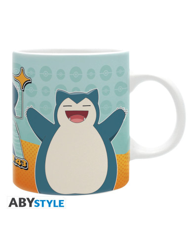 Taza Pokémon Tira Cómica de Snorlax...