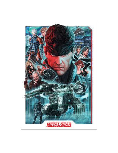 Metal Gear Solid Litografia Montage...