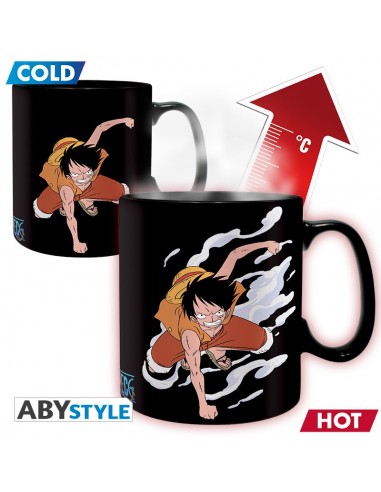 Taza Térmica One Piece Lufy & Ace...